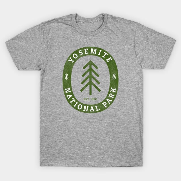 Yosemite National Park T-Shirt by Sisu Design